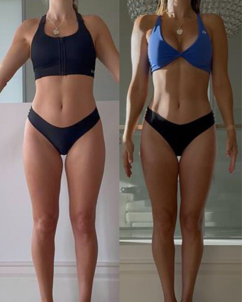 Peake Girls online coaching client transformation
