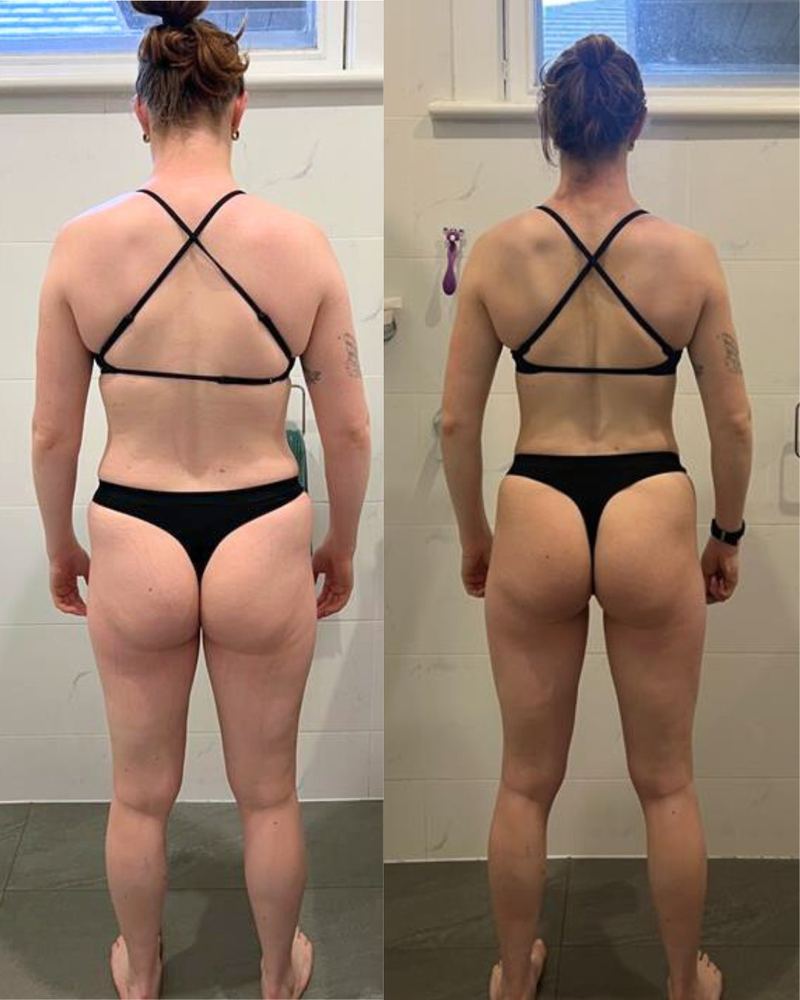 Peake Girls client strength transformation result