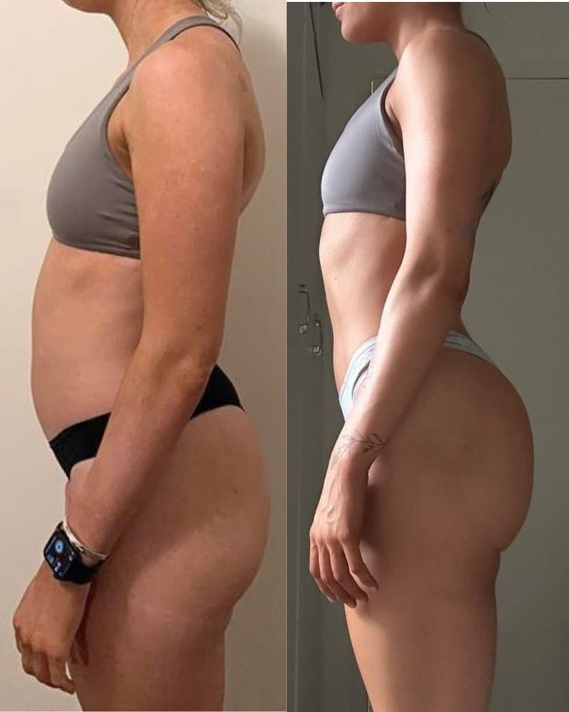 Peake Girls women fitness coaching before and after
