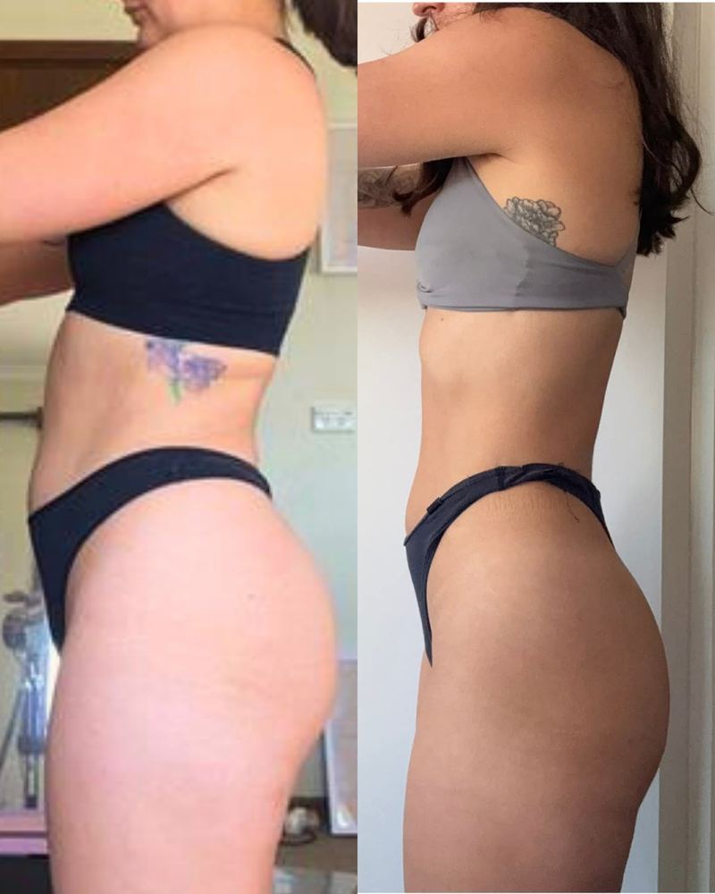 Peake Girls client confidence and strength result
